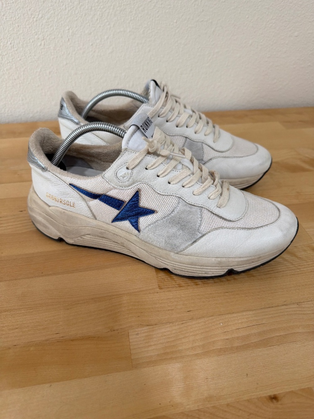 Golden Goose Men’s SuperStar Shoes. Size EU45